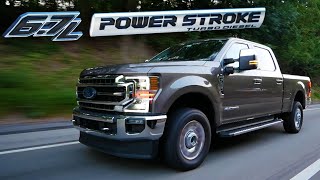 Review 2020 Ford F250 Lariat Diesel  1050 lbft of Torque [upl. by Hermione442]