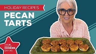 Holiday Cooking amp Baking Recipes Pecan Tarts Recipe  5th Day of Christmas Cookies [upl. by Enitsahc]