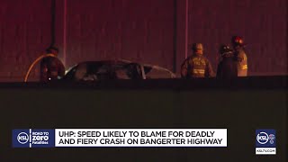 One dead after car fire ramp from Bangerter Highway to northbound I15 reopened [upl. by Savdeep]