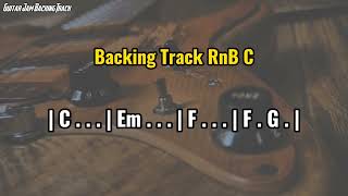 RnB Soul Guitar Backing Track in C Major [upl. by Racso]