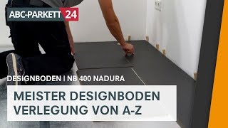 Meister Designboden Nadura NB 400 richtig verlegen [upl. by Jaf]