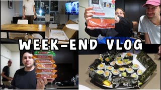 WEEKEND VLOG  On reçoit notre nouvelle table  divan et on fait des sushis avec Mallo [upl. by Treharne]