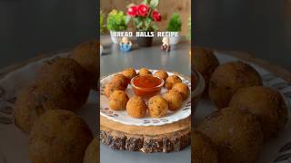 Trending recipe of crispy bread balls recipe shortsvideo recipe snacks potato bread [upl. by Eiramannod]