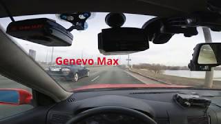 Genevo Max vs Genevo One M real world test against gatso camera [upl. by Trebloc]