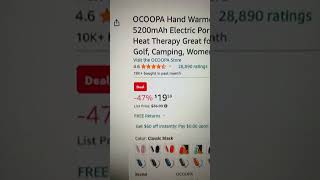 The Best Rechargeable Hand Warmers of 2023 I Reviews and Unboxing [upl. by Vardon]