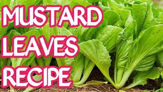 Delicious Mustard Leaves Recipe Flavorful Dishes with Mustard Greensquot [upl. by Ramgad]