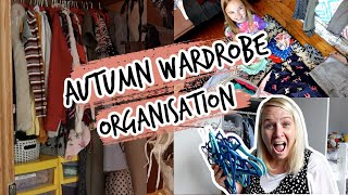 MASSIVE WARDROBE DECLUTTER FOR AUTUMN [upl. by Intyre]