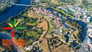 Valença Fortress 🏯 Fortaleza de Valença do Minho  Tui Cathedral  4K UltraHD [upl. by Om972]