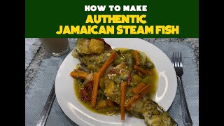 JAMAICAN STYLE STEAM FISH [upl. by Htezil]