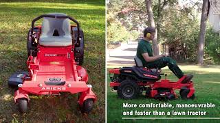 Ariens EDGE  zeroturn mower for private gardens [upl. by Hairas]