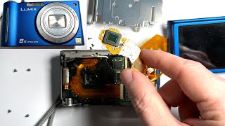 Panasonic Lumix DMC ZX1 Digital Camera CCD sensor dirt repair [upl. by Yerocaj]