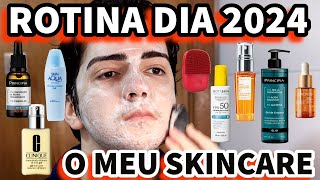 MINHA ROTINA DE SKINCARE EM 2024  DIA [upl. by Tiphanie]