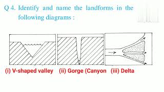 Class 9 Geography chapter 4 Exogenetic processes part 2 question answer  class 9 Geography ch 4 [upl. by Ronile]