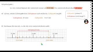 LernvideoRechnen mit Zeit [upl. by Aniara]
