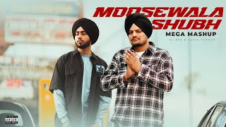 Moosewala Shubh  DJBKS amp Sunix Thakor  Ft Sidhu Moosewala amp Shubh  Mega Mashup [upl. by Ffej]