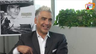 ALEJANDRO FERNANDEZ  POR QUE SE DEJO EL PELO BLANCO [upl. by Eseryt]