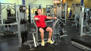 Life Fitness Pro2 Chest Press Instructions [upl. by Mcmahon]