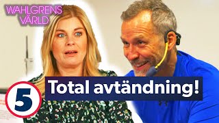 Wahlgrens värld  Pernilla får total avtändning när Christian showar på spinningpasset  Kanal 5 [upl. by Demha]