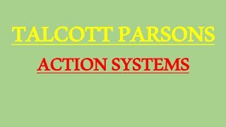 Sociology for UPSC  TALCOTT PARSONS Social System  Lecture 78 [upl. by Annamarie]