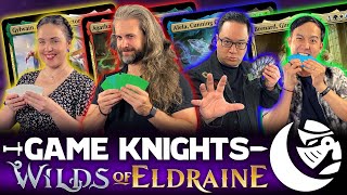 Wilds of Eldraine w Brian Kibler  Game Knights 64  Magic The Gathering Commander Gameplay EDH [upl. by Nosinned]