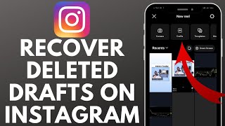 How to Recover Deleted Drafts on Instagram 2023 [upl. by Antoine]