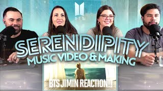 BTS quotJimin  Serendipity MV and Making ofquot Reaction  Sheesh Ok Jimin 😳  Couples React [upl. by Anitnas]