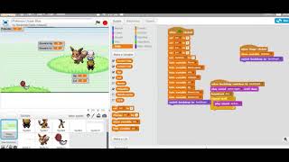 How to CREATE a Pokémon Game in Scratch Ep1 [upl. by Jeff158]