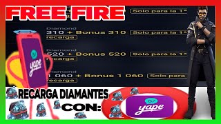 ✨COMO RECARGAR DIAMANTES CON 💢YAPE💢SIN TARJETAS DESDE EL PAGOSTORE aqui te lo explico 2021 [upl. by Resor407]