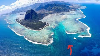 Underwater Waterfall in Mauritius Island [upl. by Clerissa589]