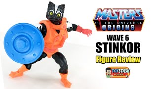 MOTU Origins Wave 6 Stinkor Figure Review [upl. by Dalli]