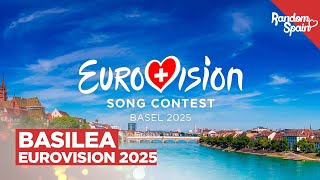 Eurovision 2025 en Basilea [upl. by Eedya]