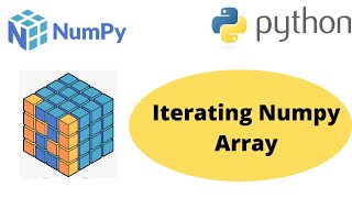 Iterating over an Array in Numpy  Iterate Numpy array  Python Numpy Tutorial [upl. by Ybrik]