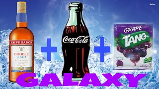 GALAXY EMPERADOR DOUBLE LIGHT  COKE  TANG GRAPES MIX  Donna Salas official [upl. by Salchunas]