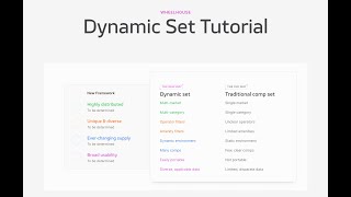 Dynamic Sets Tutorial [upl. by Kendell]