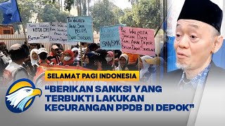 Manipulasi Nilai Rapor 51 Siswa Dinas Pendidikan Depok Akan Saksi Tegas  SELAMAT PAGI INDONESIA [upl. by Anahs]