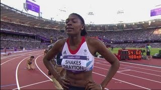 400m Hurdles  Womens Full Heats  London 2012 Olympics [upl. by Lila14]