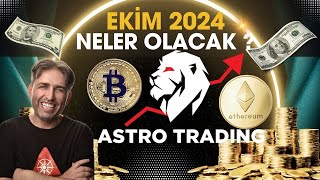 Ekim 2024 ✅BTC ETH Neler Olacak❓ İlker Şahin ile astrotrading [upl. by Caneghem]