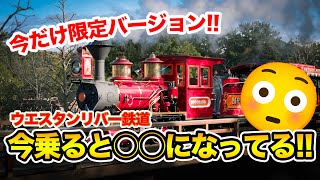 今だけ限定◯◯ ウエスタンリバー鉄道  東京ディズニーランド  Western River Railroad limited edition version [upl. by Weksler18]