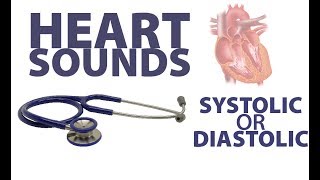 Heart Sounds Summary  Systolic amp Diastolic Sounds [upl. by Alaham]