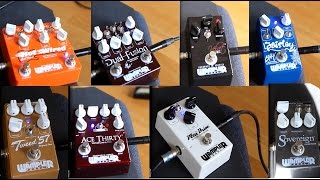 8 Overdrive Pedals Comparison  Wampler Shootout [upl. by Kathy613]