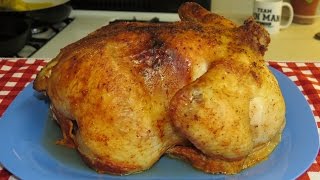 Juicy Roasted ChickenInjected with Brine and Cooked in the Toaster Oven [upl. by Ainos858]