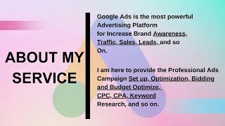 I will setup and manage the best google ads ppc campaigns [upl. by Notlem756]