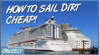 9 DirtCheap Cruise Secrets to Sail for Less [upl. by Gavin93]