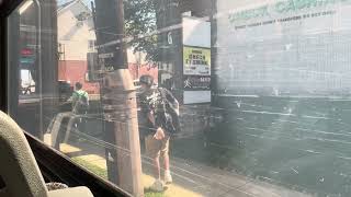 NJ Transit Bus Ride 603 Hamilton Sq 2010 NABI 41615 5555 [upl. by Chan988]