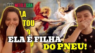 REACT APOLO E DAFNE  MITOLOGIA GREGA  GUILHERME ANALISA [upl. by Akkahs]