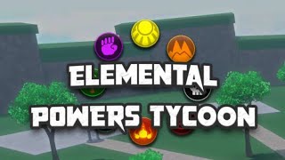 jogando Roblox elemental tycoon [upl. by Hesler]