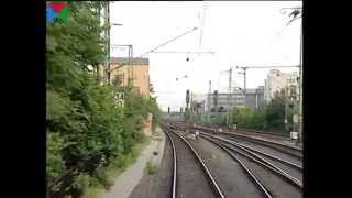 Führerstandsmitfahrt auf der neuen Dreieichbahn 1998  von Frankfurt Hauptbahnhof nach Sprendlingen [upl. by Bel]