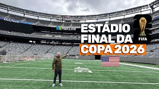 Tour pelo ESTÁDIO DA FINAL DA COPA 2026 nos EUA [upl. by Forland754]