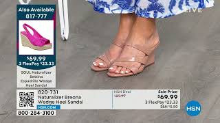 Naturalizer Breona Wedge Heel Sandal [upl. by Hung]