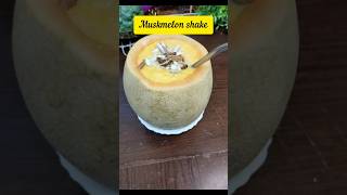 Muskmelon shake viralvideo shortvideo muskmelonmilkshake [upl. by Arba]